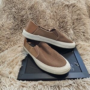 Men's Brown Slip-On Shoes